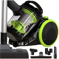 TurboTronic by Z-Line Stielstaubsauger 700 W Staubsauger ohne Beutel, 19 kPa, HEPA Filter, 2,5 l Behälter, 700 W, beutellos, Beutellos, Zyklon Technologie, Kabelaufwicklung und Teleskoprohr