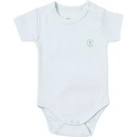 biorganic Kurzarmbody Basic Nature für Jungen und Mädchen, Unisex, Baby Body (1-tlg) Kurzarm, 100% Bio-Baumwolle, GOTS-zert., mit praktischen Druckknöpfen