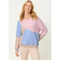Olsen Strickpullover mit grafischem Allover-Dessin