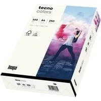 Tecno colors weiß A4, Papier DIN A4 (250 Blatt), 160 g/m²
