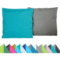 JACK Kissenbezüge JACK 2er Set Wende Outdoor Kissenhülle 2-farbig 45x45cm Wasserfest, (2 Stück), robust und strapazierfähig, Wasserabweisend, für Innen & Außen