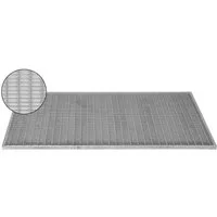 Xanie Fußmatte Gitterrost Pressrost MW 30/10, rechteckig, Höhe: 20 mm, 1000x500mm, widerstandsfähig und langlebig, robust und begehbar