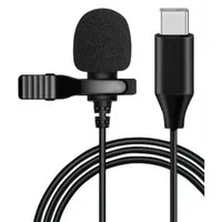 TronicXL Mikrofon USB-C Ansteckmikrofon Mikrofon Ansteck Lavalier Kamera Handy Mic USBC (1-tlg), Moderator Podcast Inverview Smartphone Tablet