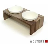 Wolters Napf-Set Gohan Doppelnapf grau