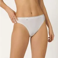 sloggi Slip Basic+ softe Baumwolle, klassischer Taillenslip, Logo, im 3er Pack