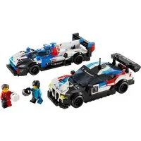 LEGO® Speed Champions 76922 BMW M4 GT3 & BMW M Hybrid V8 Rennwagen Spielbausteine, (Set, 676 St., Set)