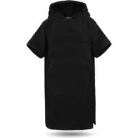 normani Badeponcho Bademantel Surfer Poncho, Midilänge, Baumwolle, Kapuze, Schlupf, Badeponcho aus 100 % saugstarker Baumwolle