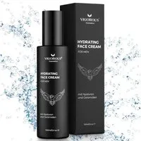 Vigorous Cosmetics Gesichtspflege Gesichtscreme Männer, 100ml Herren Gesichtscreme Made in Germany, Gepflegte Haut nach der ersten Anwendung