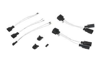 Original Kufatec Kabelbaum Kabel Adapter V12 LED Tagfahrlicht Tagfahrleuchten für Audi Q7 4L