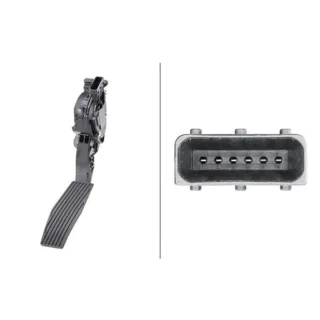 Hella Sensor f?r Fahrpedalstellung 6PV009765-711 Chevrolet Cruze Volt Opel Ampera Astra Cascada