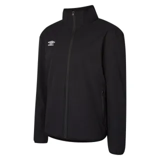 Umbro Herren Club Essential Bonded Jacke (Schwarz/Weiß)