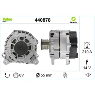 Valeo Generator  210A Dacia Renault 440878 1,5