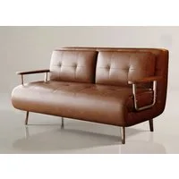 oleyluckidea Schlafsofa modernes schlafcouch Sofa mit Schlaffunktion und Metallfüßen, Zum Bett umwandelbar