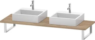 Duravit L-Cube Konsole 8002000x550x30 Ei Marmoriert LC107C05555