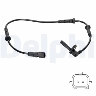 Delphi ABS-Sensor vorne Dacia Lada Renault