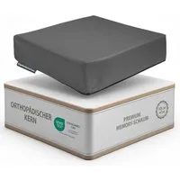 Stoffschmiede Sitzkissen Orthopädisch aus Kunstleder - 40x40x10cm, Ergonomisches Sitzkissen Stuhl als Sitzerhöhung und Aufstehhilfe