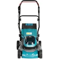 Makita Akkurasenmäher DLM466Z, 46 cm Schnittbreite, (für große Rasenflächen bis 960 m), 60 l Fangkorb, ohne Akku, ohne Ladegerät