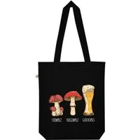 Youth Designz Tragetasche Glückspils Jutebeutel Tasche Lange Henkel, mit tremdigem Aufdruck