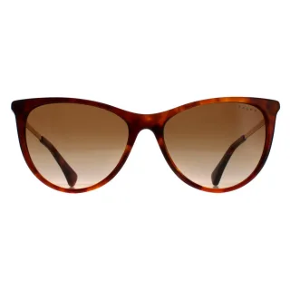 Ralph by Ralph Lauren RA5290 601113 glanzend havana oranje bruin gradiÃ«nt zonnebril