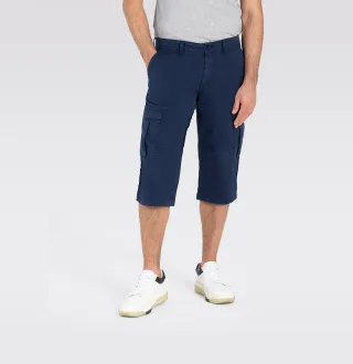 MAC - MAC JEANS - Teo, Authentic Stretch Gabardine blau - Gr. - 40/OL