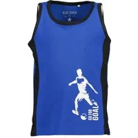 Blue Seven Muskelshirt Blue Seven Jungen Muskelshirt Tanktop Trägershirt Fußball ocean blue (1-tlg)
