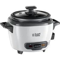 RUSSELL HOBBS Reiskocher Mini 27020-56, 200 W, 0,4 l – Warmhaltefunktion, inkl. Reislöffel & Messbecher
