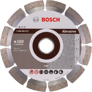 Bosch Diamanttrennscheibe Standard for Abrasive - 2608602617