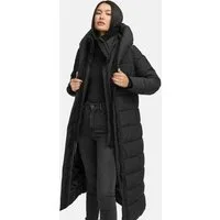 Marikoo Winterjacke Pakoraa extra langer Winter Mantel mit abnehmbaren Innenteil