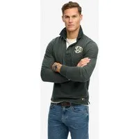 Superdry Langarmshirt VINTAGE ATHLETIC RUGBY Baumwolle, relaxed fit