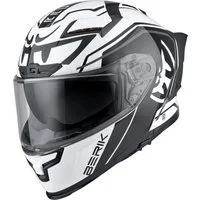 Berik Motorradhelm FF871 Mapuro Helm, vorbereitet für Kommunikationssystem,herausnehmbares Innenfutter