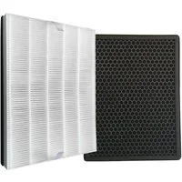 Comedes Filter-Set einsetzbar statt Philips Filter FY2422/30 und Aktivkohle FY2420/30, Zubehör für Passend für Philips Luftreiniger AC2889, AC2887, AC2882 und AC3829/10, HEPA-Element und Aktivkohlefilter im Sparset