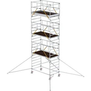Munk Rollgerüst SG 1,35 x 2,45 m mit Ausleger & Doppel-Plattform - 168639