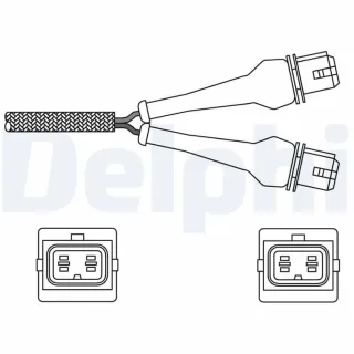 Delphi Lambdasonde Peugeot 205 309 405