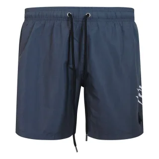 Logo Boardshorts Badekürze in Dunkelblau