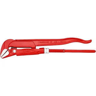 KNIPEX Rohrzange 45° 320 mm rot pulverbeschichtet - 8320010