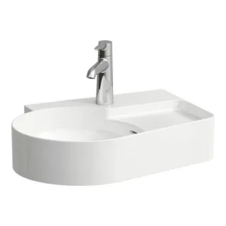 Laufen Val Aufsatz-Waschtisch 81628.8, 1 Hahnloch ohne Überlauf H8162884001111