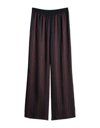 someday - Gestreifte Marlene-Hose blau/rot - Gr. - 40