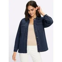 heine Allwetterjacke Jeans-Jacke Langarm