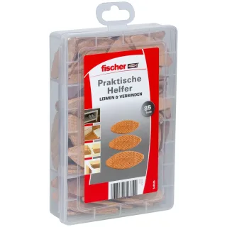 Fischer Dübelsortiment EasyDIY Box Flachdübel (85) - 548595