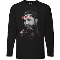 Urban Backwoods Langarmshirt El Caballo Langarm T-Shirt Cuba Kuba Guerilla Che Guevara Demo Castro (1-tlg) Revolution Fidel Kult Sozialismus