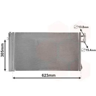 Van Wezel Klimakondensator + Trockner BMW 1er 3er X1