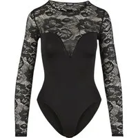 URBAN CLASSICS Body Urban Classics Ladies Round Neck Lace Body