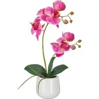 Kunstorchidee Phalaenopsis, Creativ green, Höhe 38 cm, mit Real-Touch-Blüten