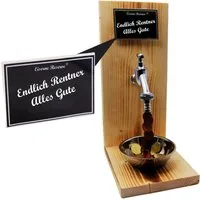 Eiserne Reserve® Geschenkbox Endlich Rentner Alles Gute - Eiserne Reserve - Geldhahn - Geldgeschenk