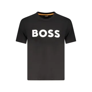 Boss Logo T-Shirt mit kurzen Ärmeln