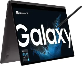 Samsung Galaxy Book2 Pro 360 [156'' Touch Core i5-1240P 17GHz 8GB RAM 256GB SSD Intel Iris Xe Graphics Win 11 Home] grau