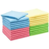 ZOLLNER Geschirrtuch, (Spar-Set, 24-tlg), 32 x 32 cm, 80% Polyester, 20% Polyamid, vom Hotelwäschespezialisten