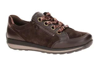 ara OSAKA 12-64587 23 dunkel-braun - bequeme Halbschuhe f?r Damen