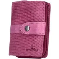 The Skandinavian Brand Geldbörse The Skandinavian Brand Damen Leder Geldbörse mittel - Purple