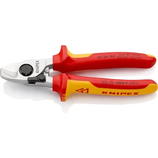 KNIPEX Kabelschere mit Öffnungsfeder - 9526165